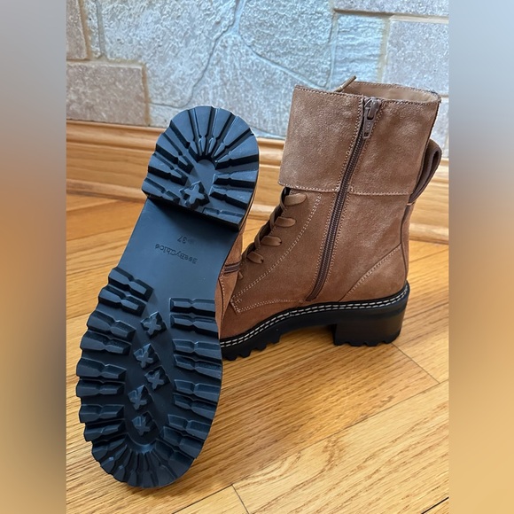 See by Chloe Mallory Suede Combat Boots - Picture 13 of 13